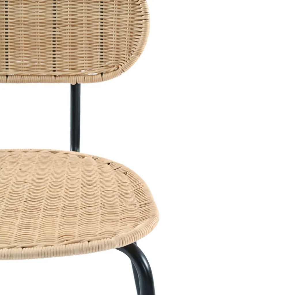 Nami Dining Chair Natural/Black