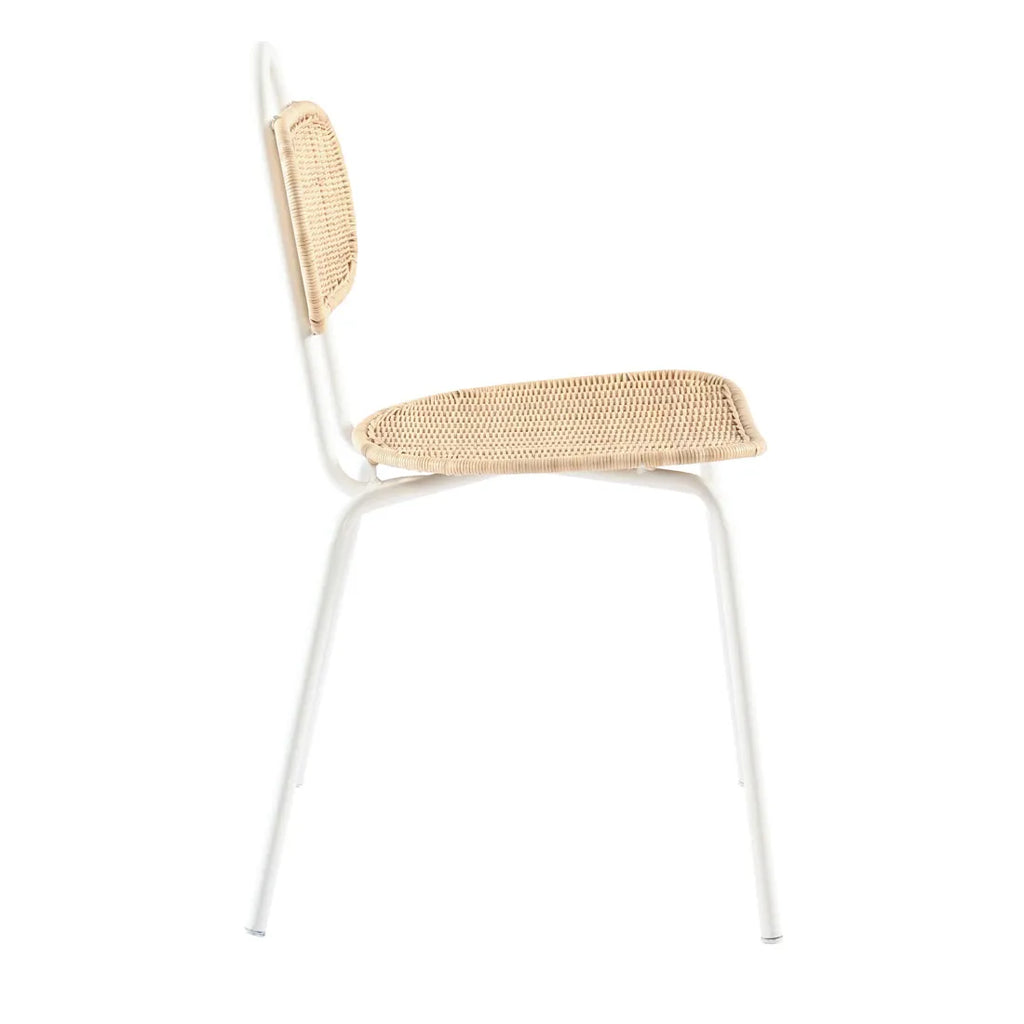 Nami Dining Chair Natural/White