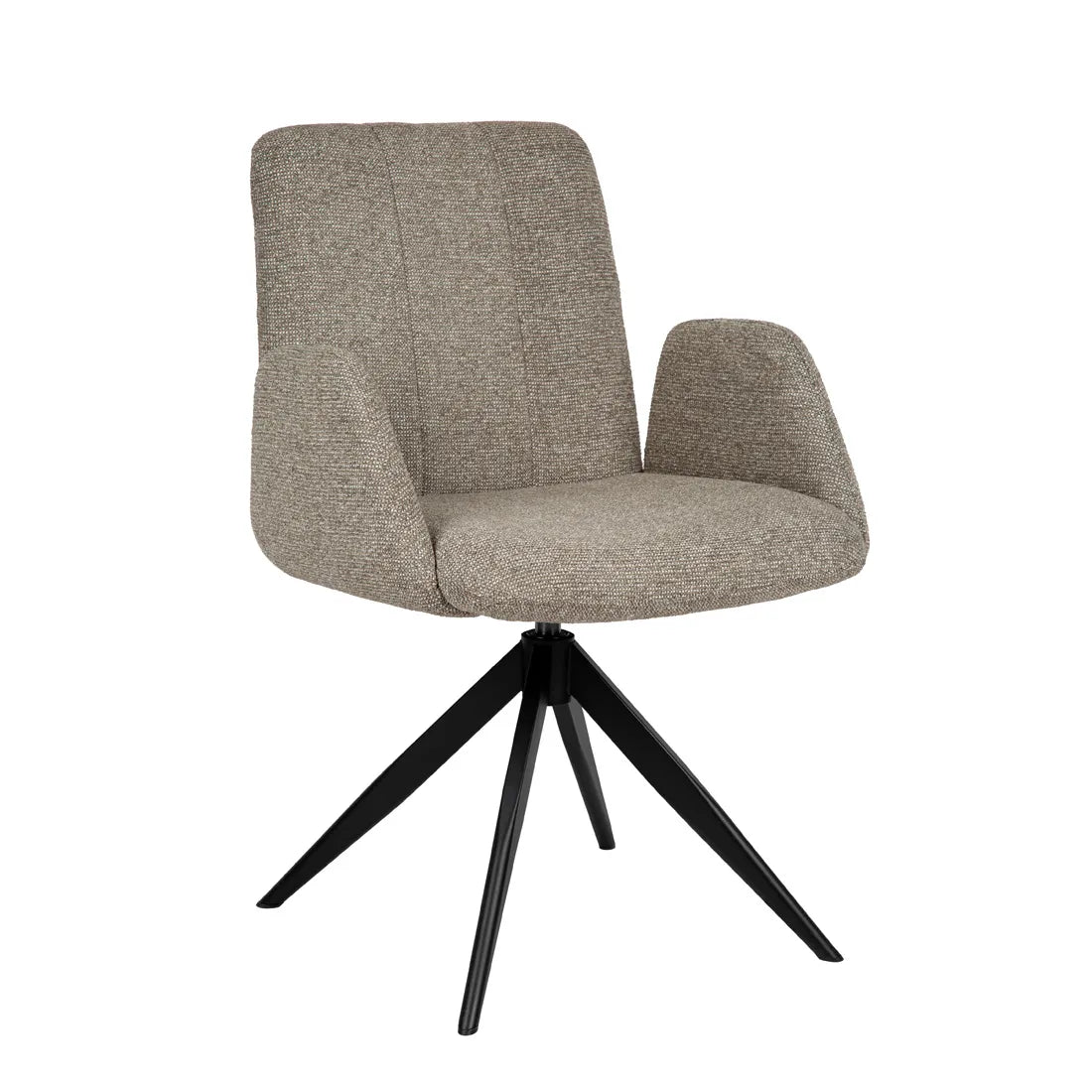 Colson Swivel Dining Chair Dawn Tweed