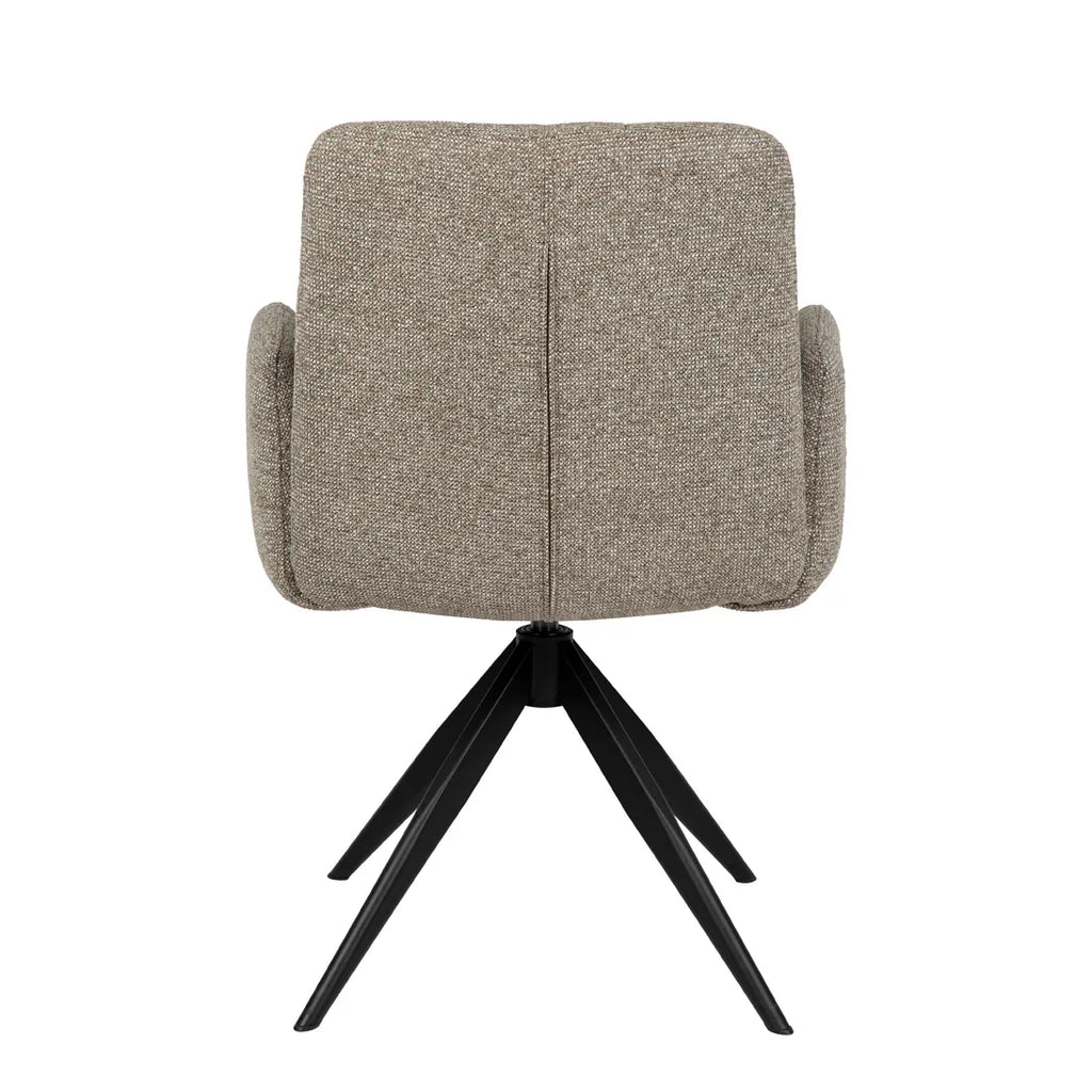 Colson Swivel Dining Chair Dawn Tweed