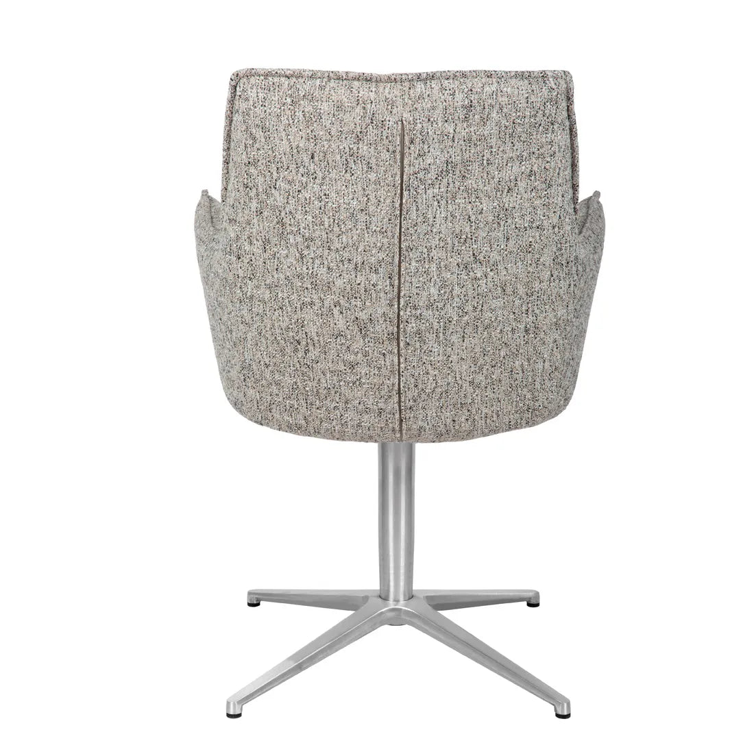 Lawson Swivel Dining Chair Iron Tweed
