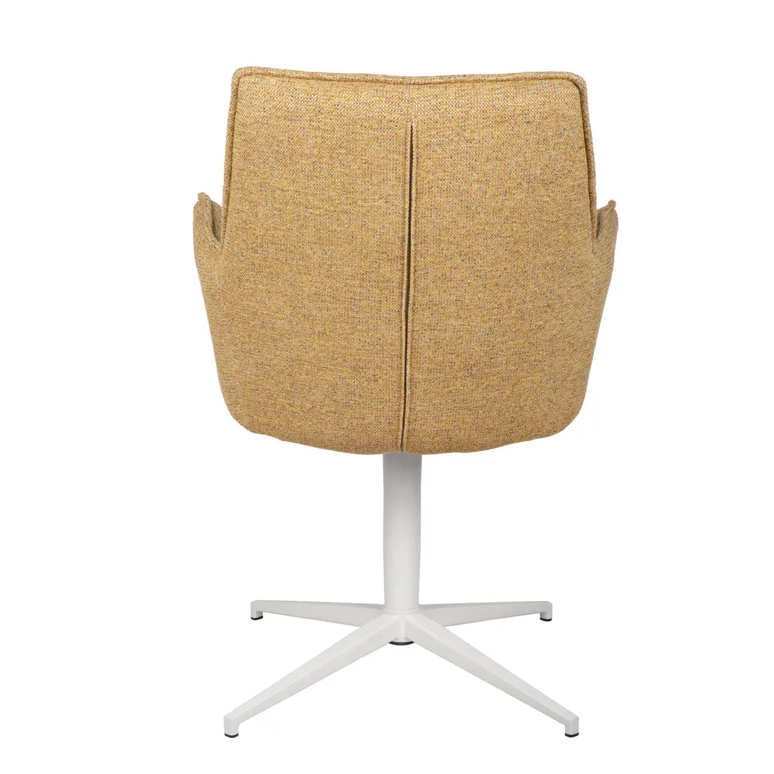 Lawson Swivel Dining Chair Maize Tweed