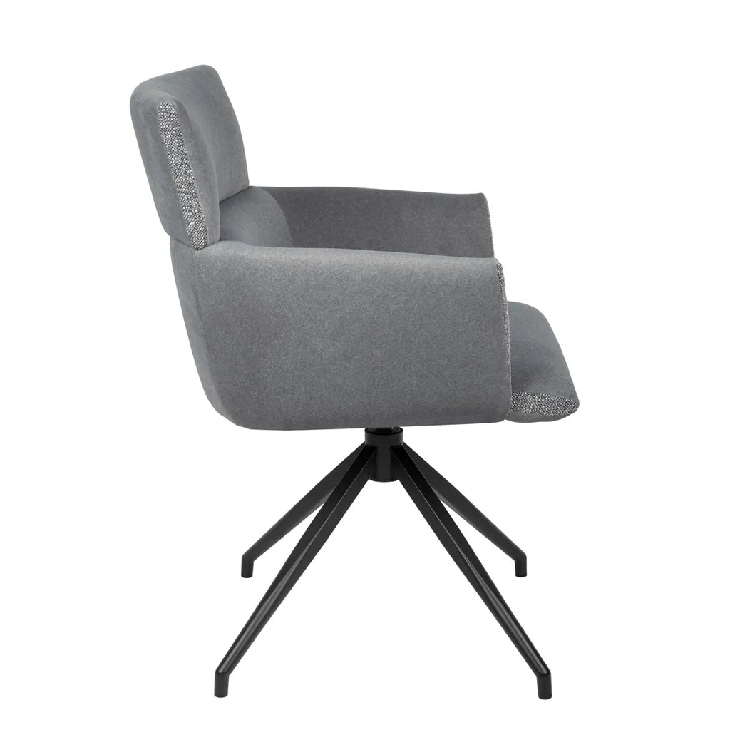 Kellan Swivel Dining Chair Shadow