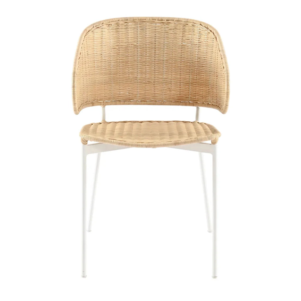 Lily Dining Chair Natural/White