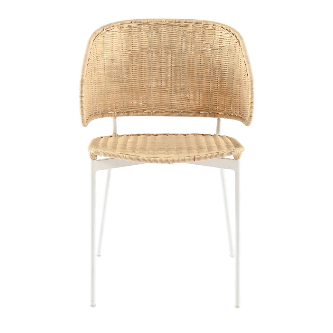 Lily Dining Chair Natural/White