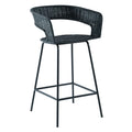 Charlotte Barstool Black