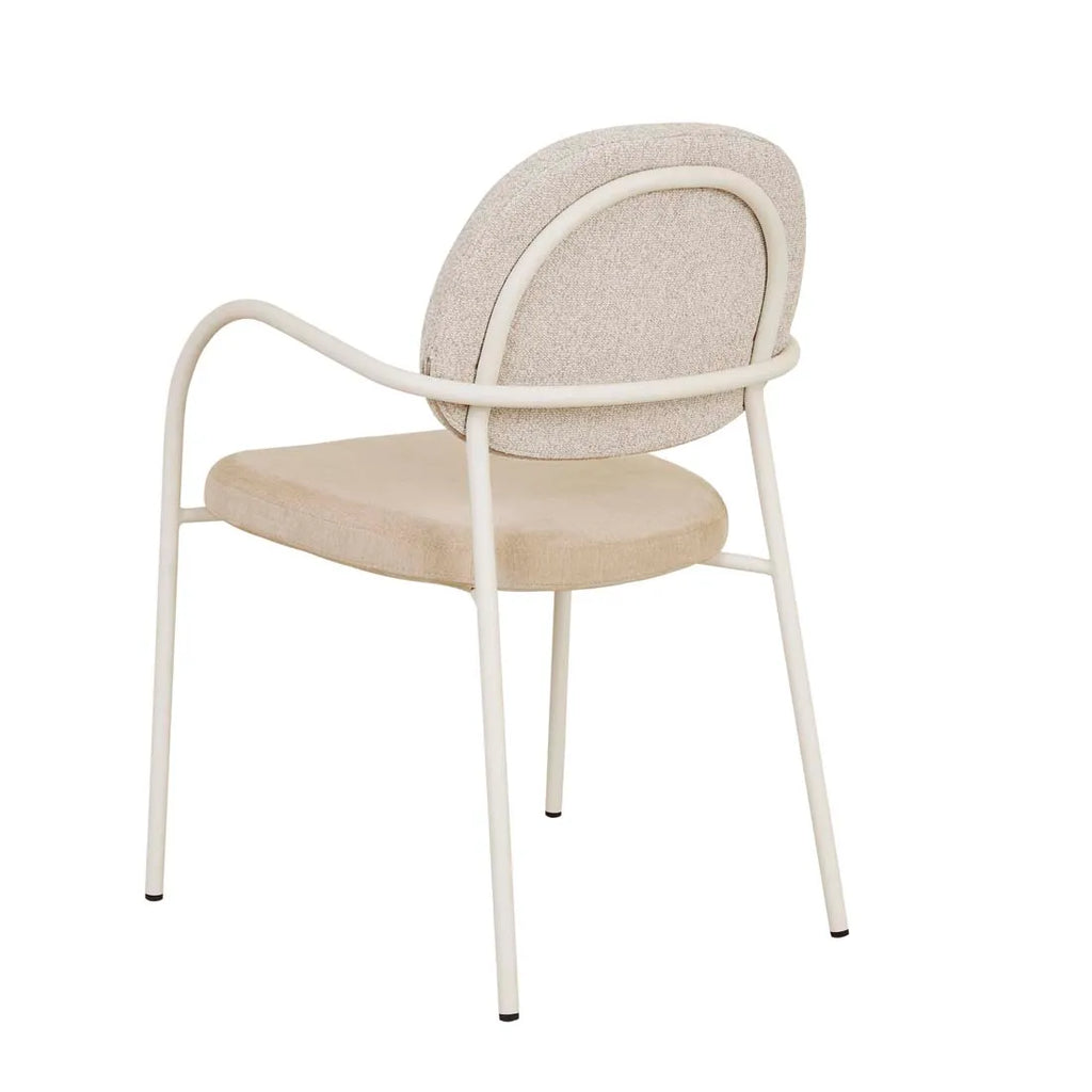 Laylah Loop Dining Armchair Wheat