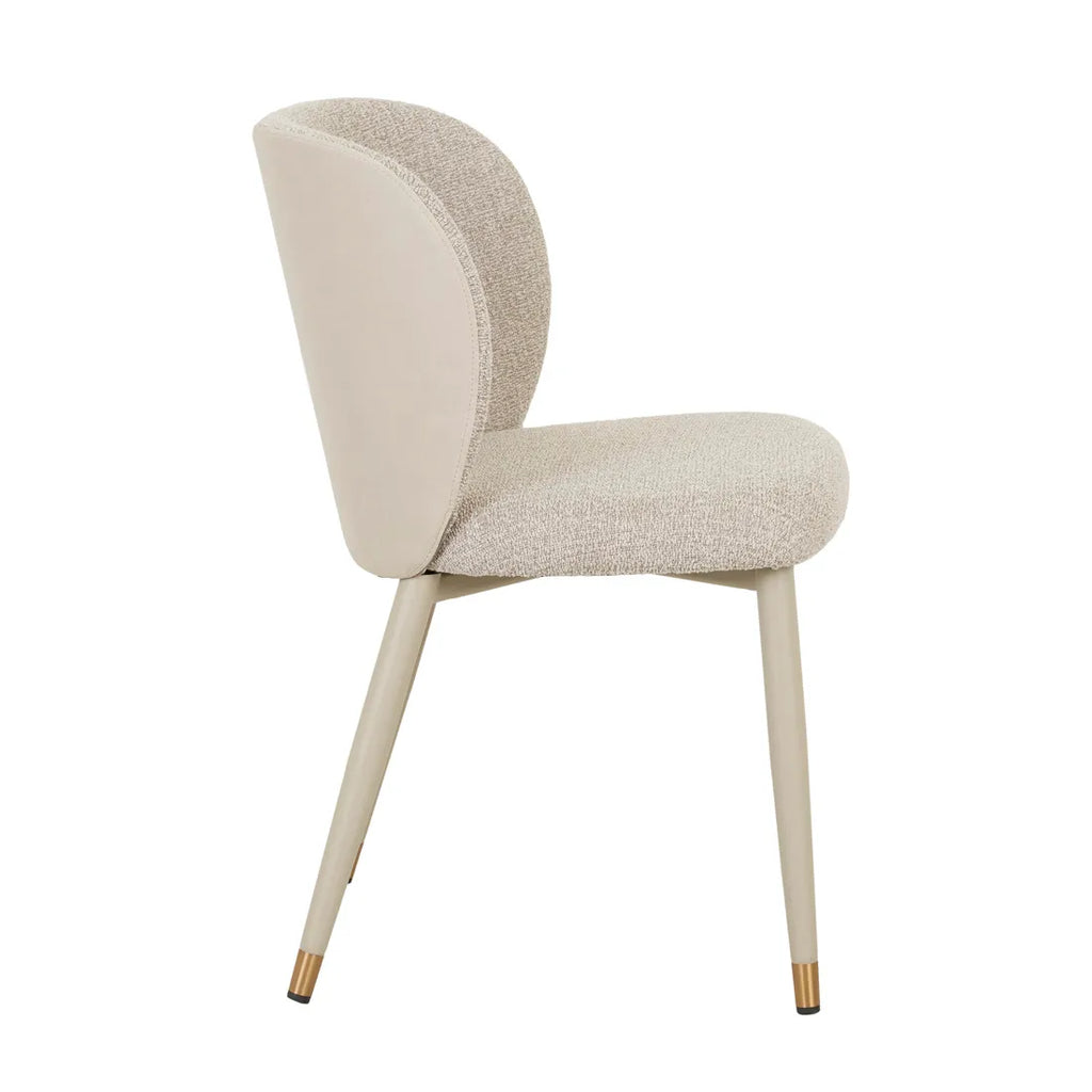Cara Dining Chair Chai Boucle