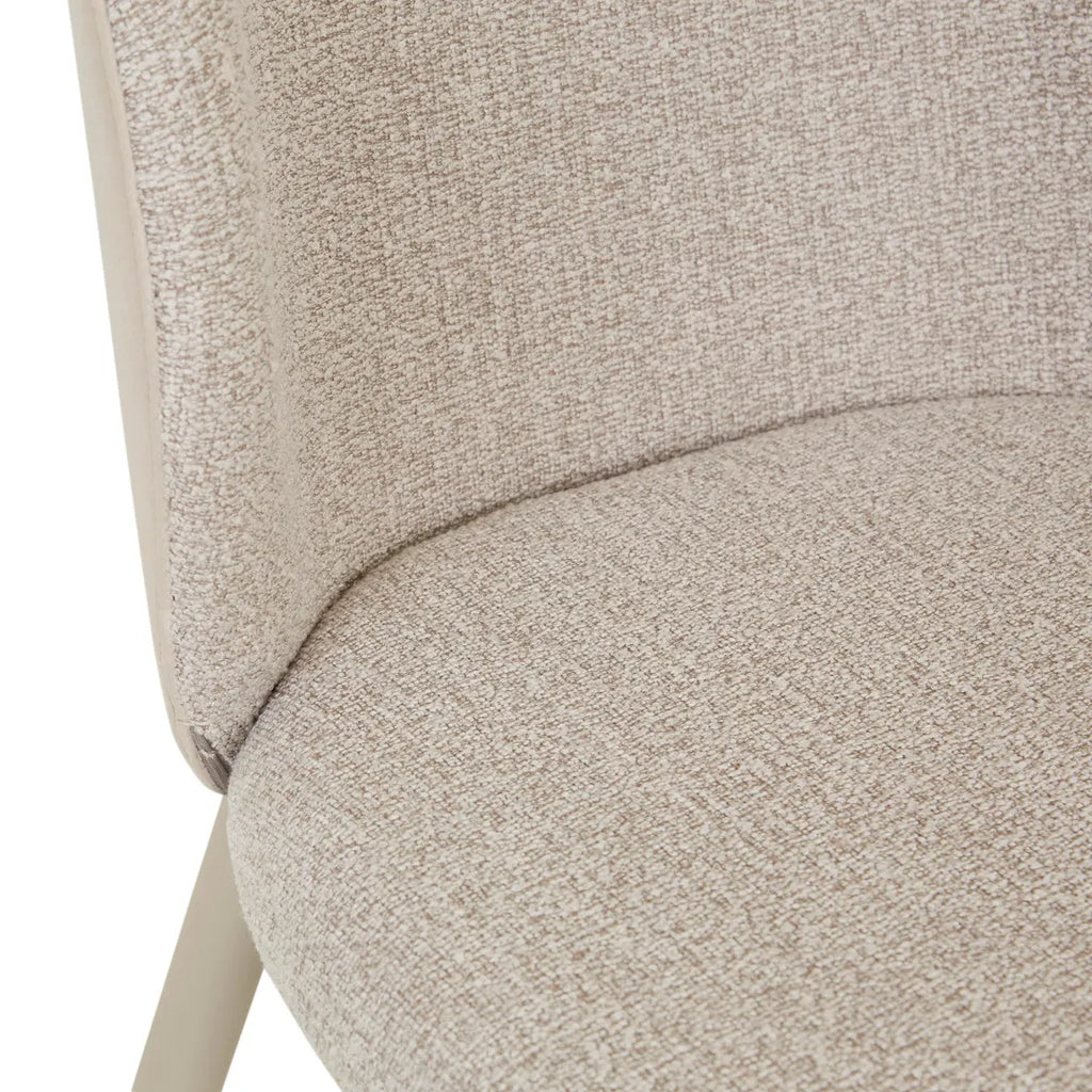 Cara Dining Chair Chai Boucle