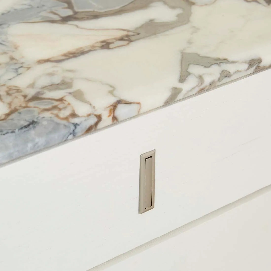 Pearce Marble Bedside Bone