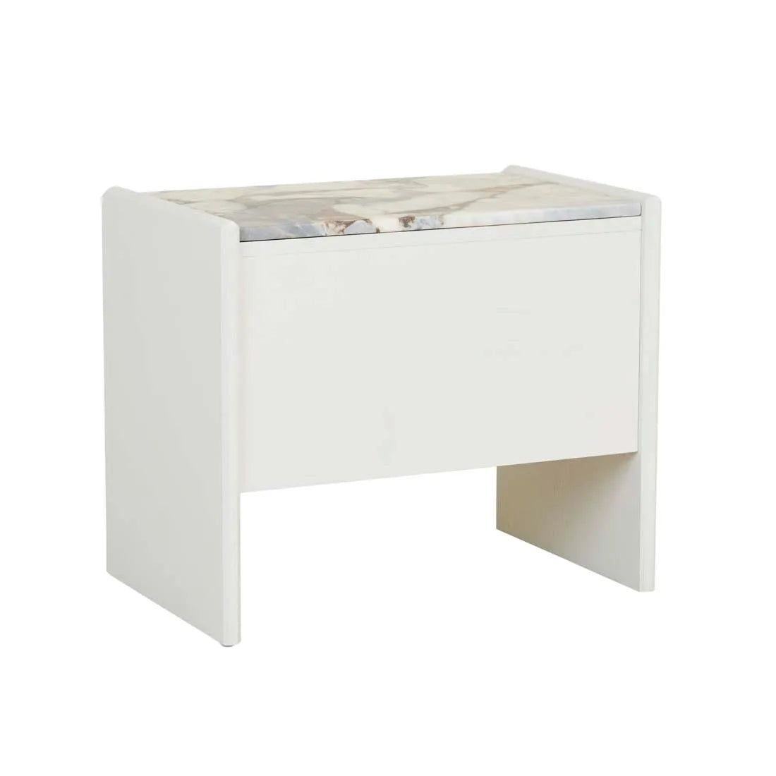 Pearce Marble Bedside Bone