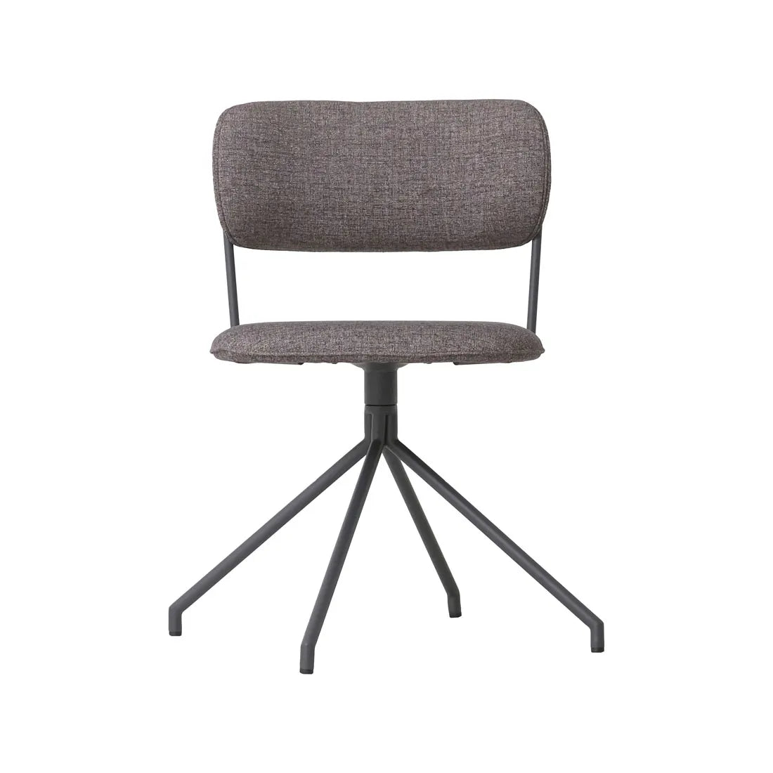 Piccolo Spider Leg Office Chair Carbon Tweed