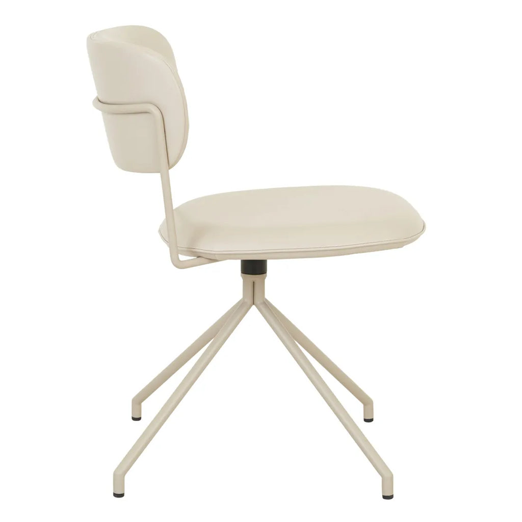 Piccolo Spider Leg Office Chair Sandstone
