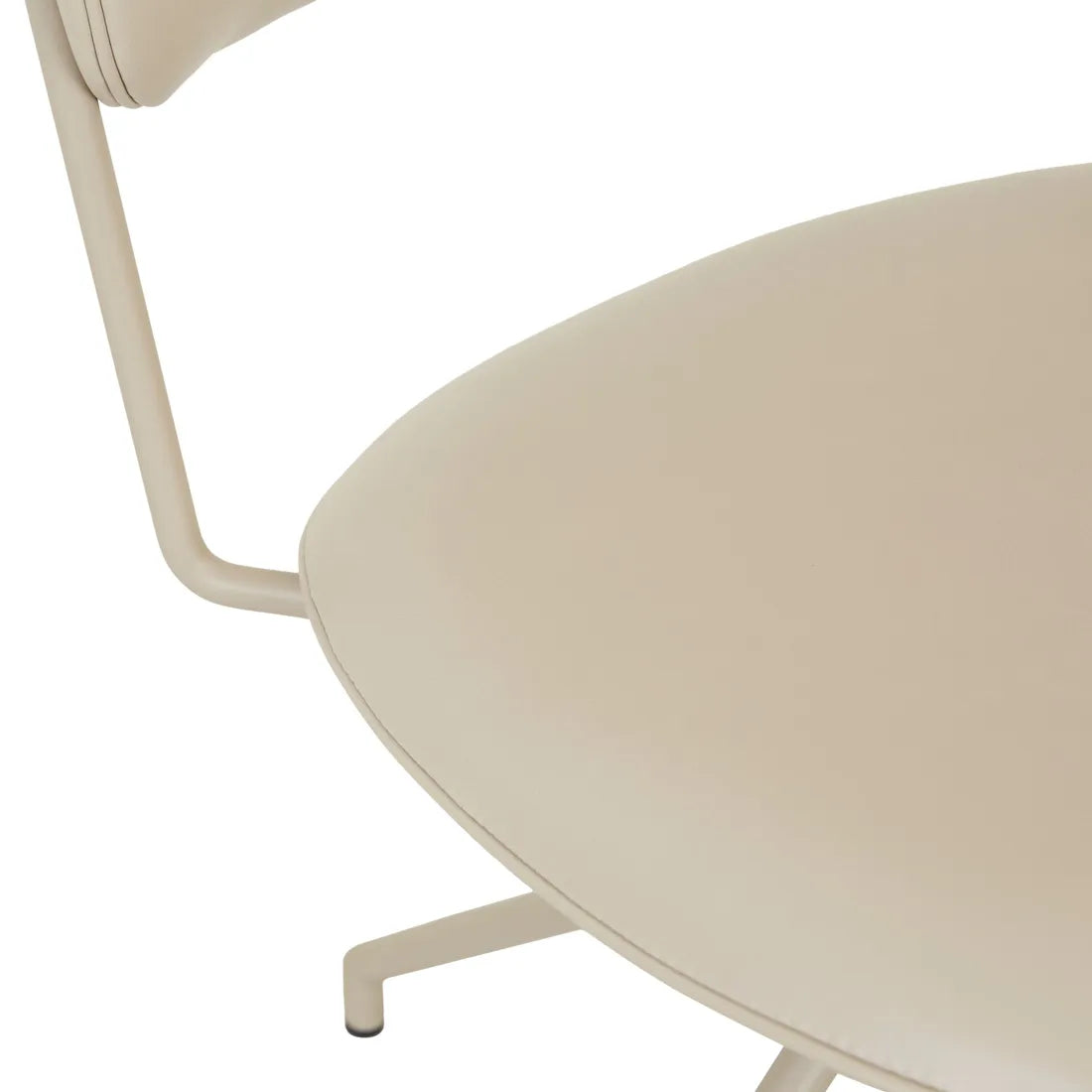 Piccolo Spider Leg Office Chair Sandstone