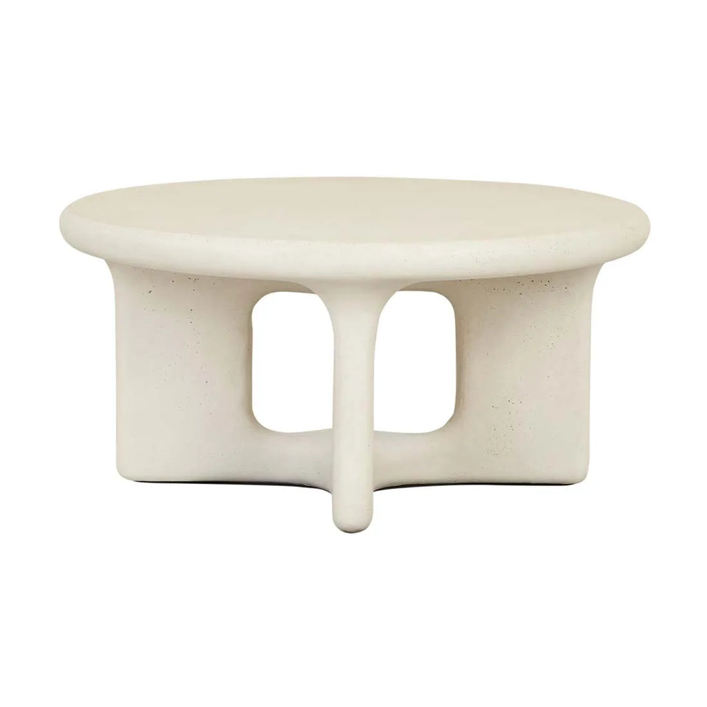 Petra Round Coffee Table Ivory
