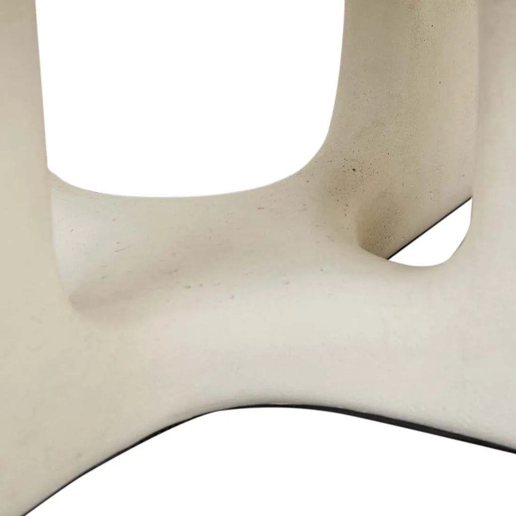 Petra Round Coffee Table Ivory