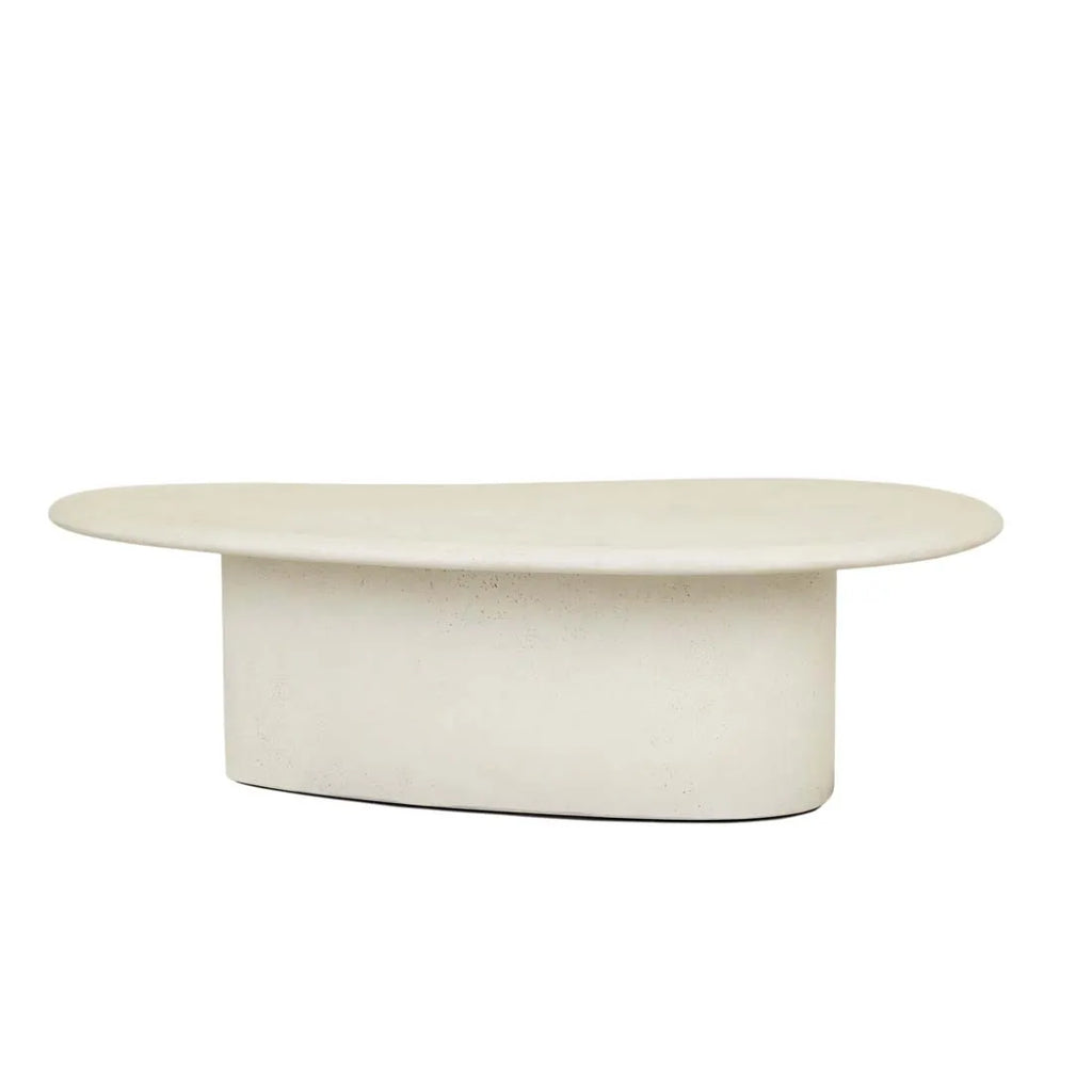 Petra Curve Coffee Table Ivory