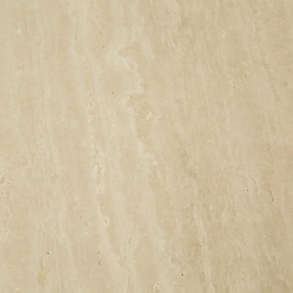 Puddle Round Coffee Table Natural Travertine