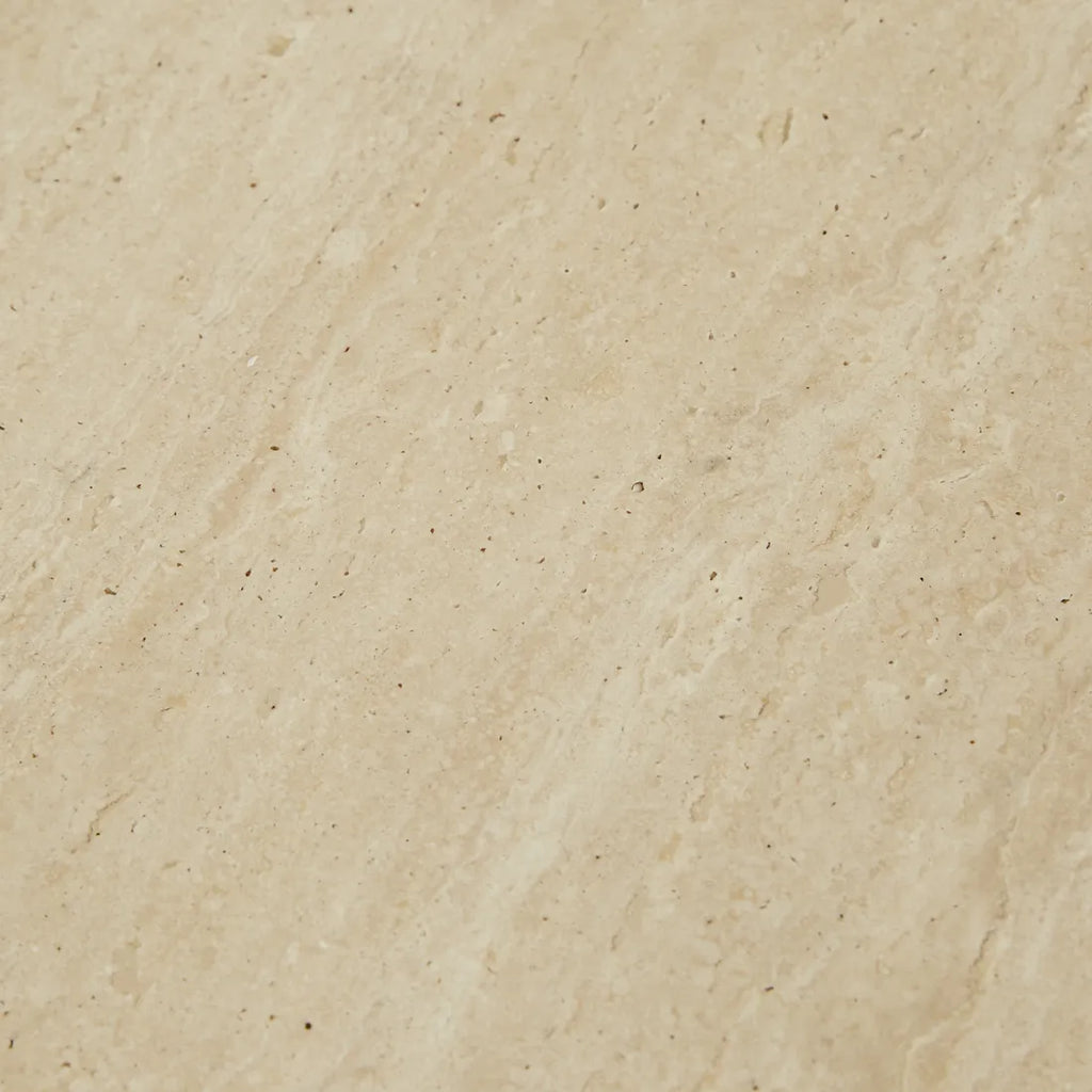 Puddle Side Table Natural Travertine
