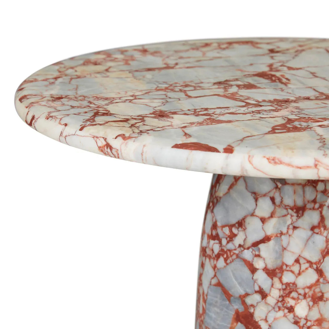 Puddle Side Table Russet