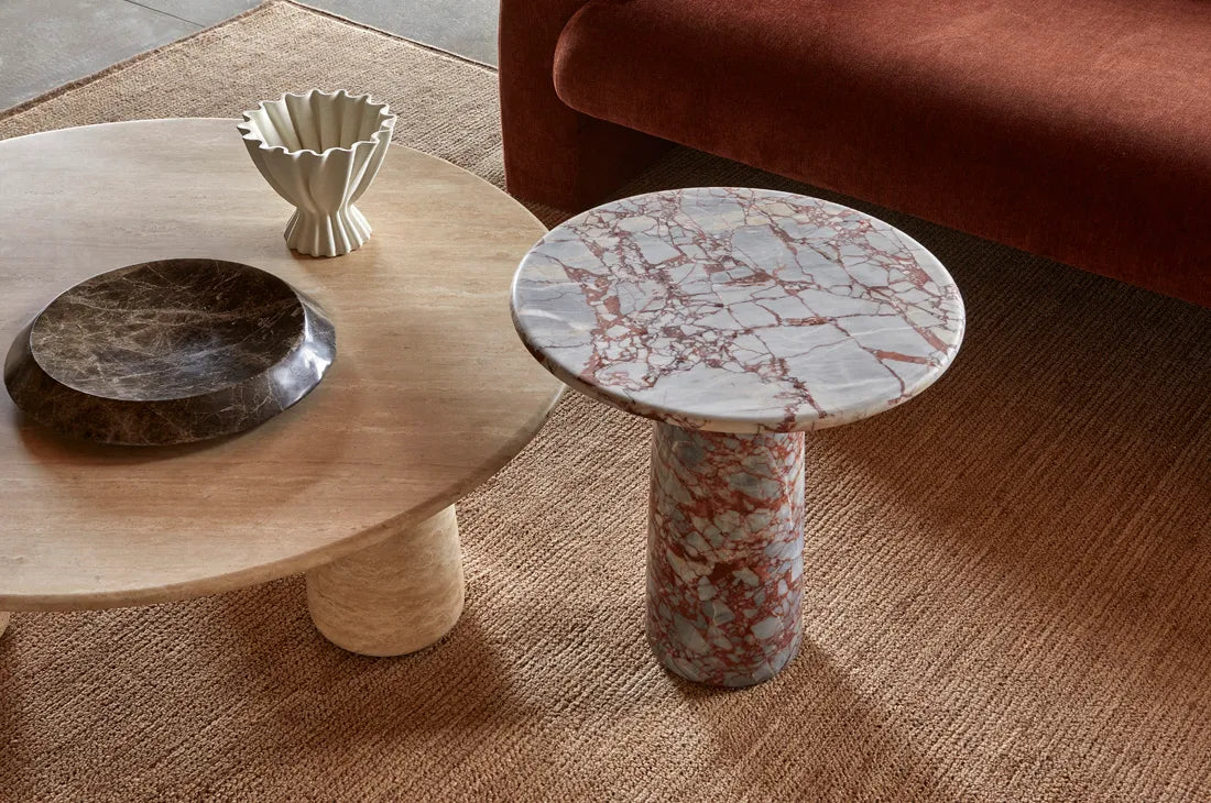 Puddle Side Table Russet