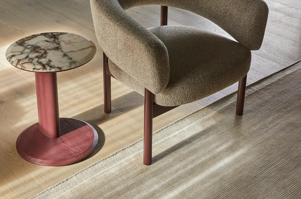 Rudy Marble Side Table Matt Ocean/Shiraz