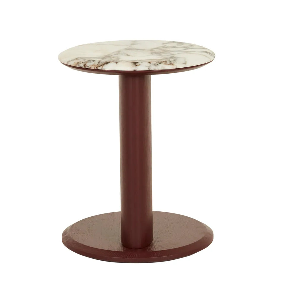 Rudy Marble Side Table Matt Ocean/Shiraz