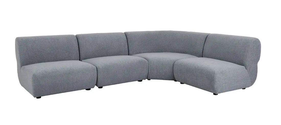 Juno Cloud Corner Sofa Vista Blue
