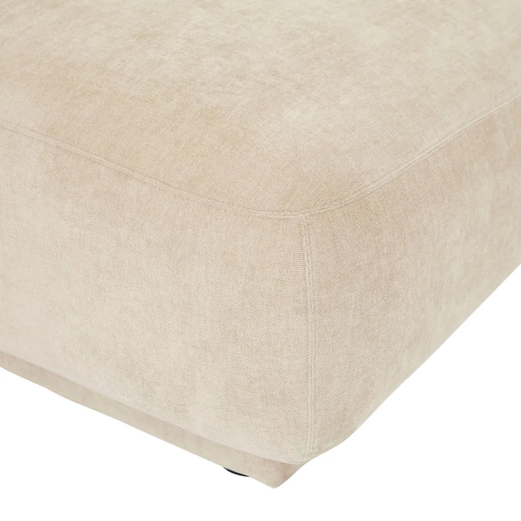Juno Pebble Right Chaise Soft Wheat