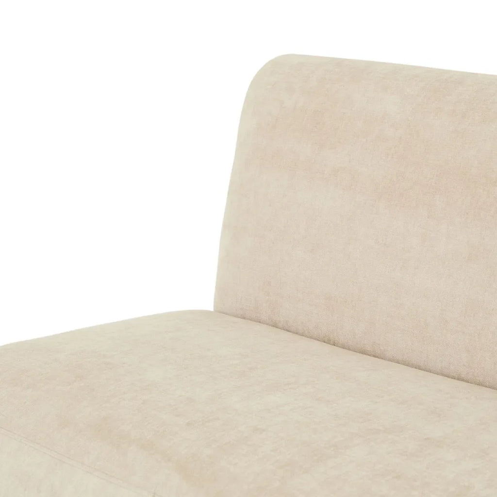 Juno Pebble Right Chaise Soft Wheat