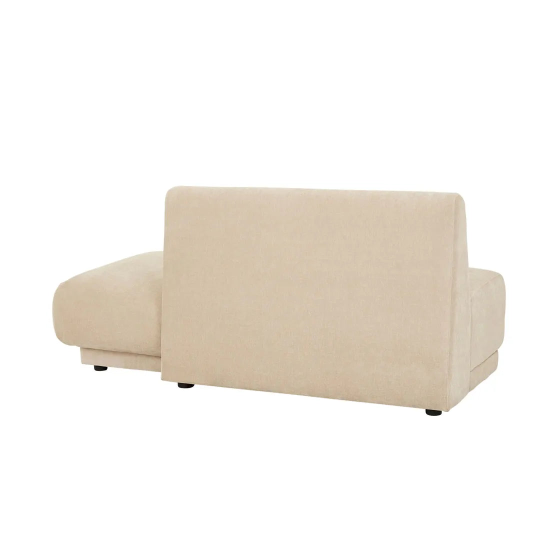 Juno Pebble Right Chaise Soft Wheat