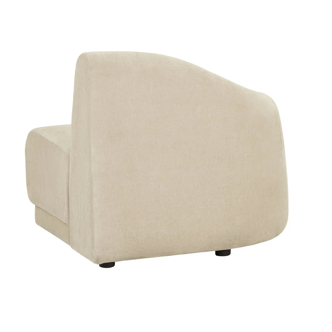 Juno Pebble Left Arm Sofa Soft Wheat