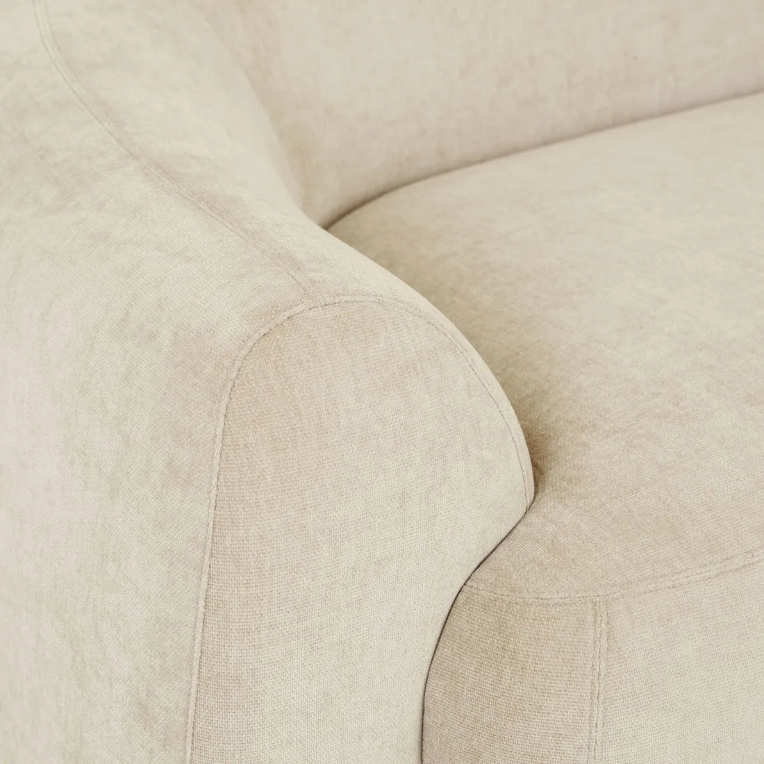 Juno Pebble Left Arm Sofa Soft Wheat