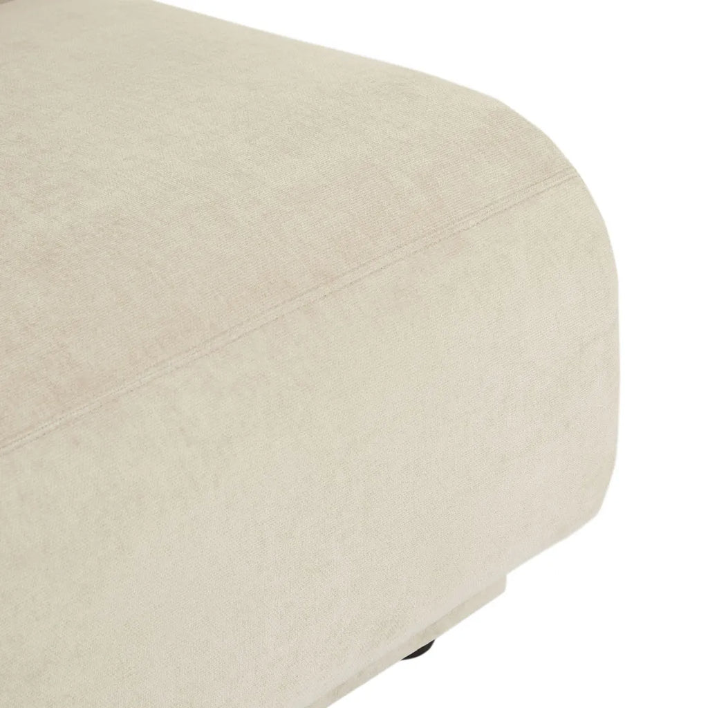 Juno Pebble Left Arm Sofa Soft Wheat