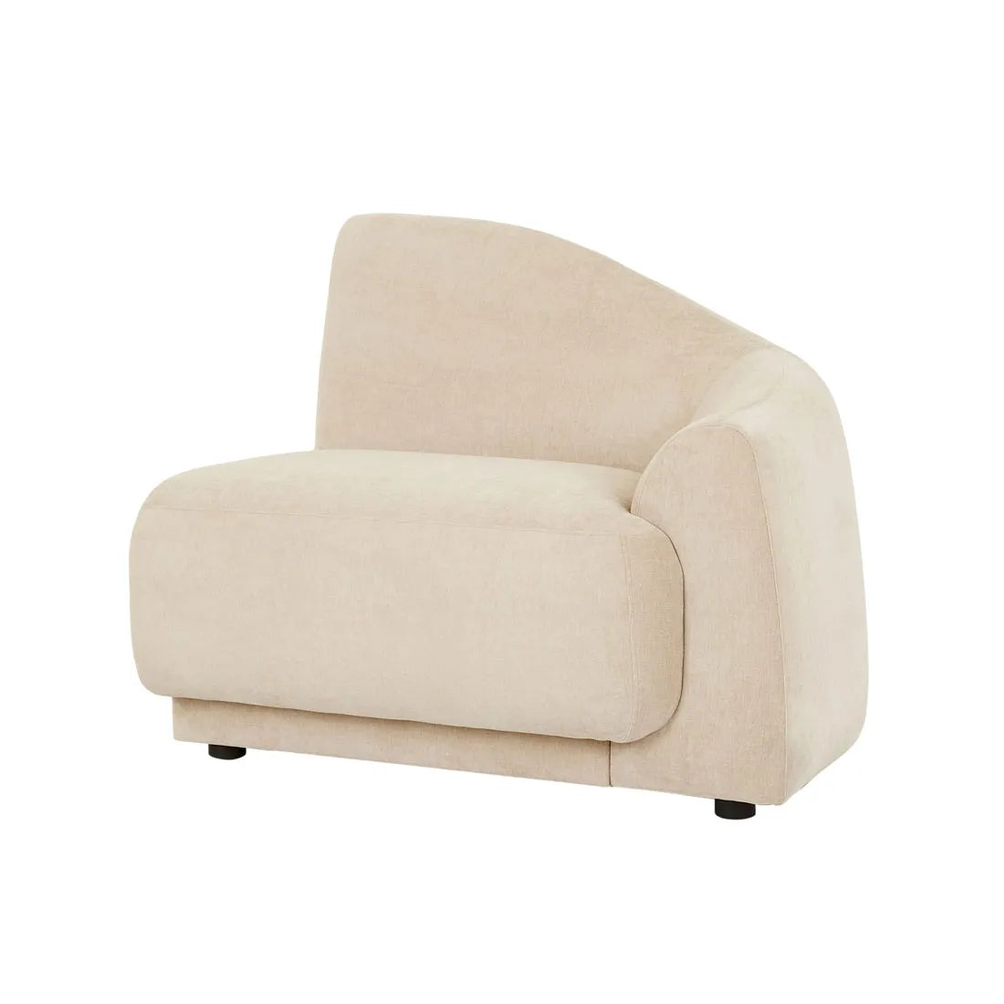 Juno Pebble Right Arm Sofa Soft Wheat