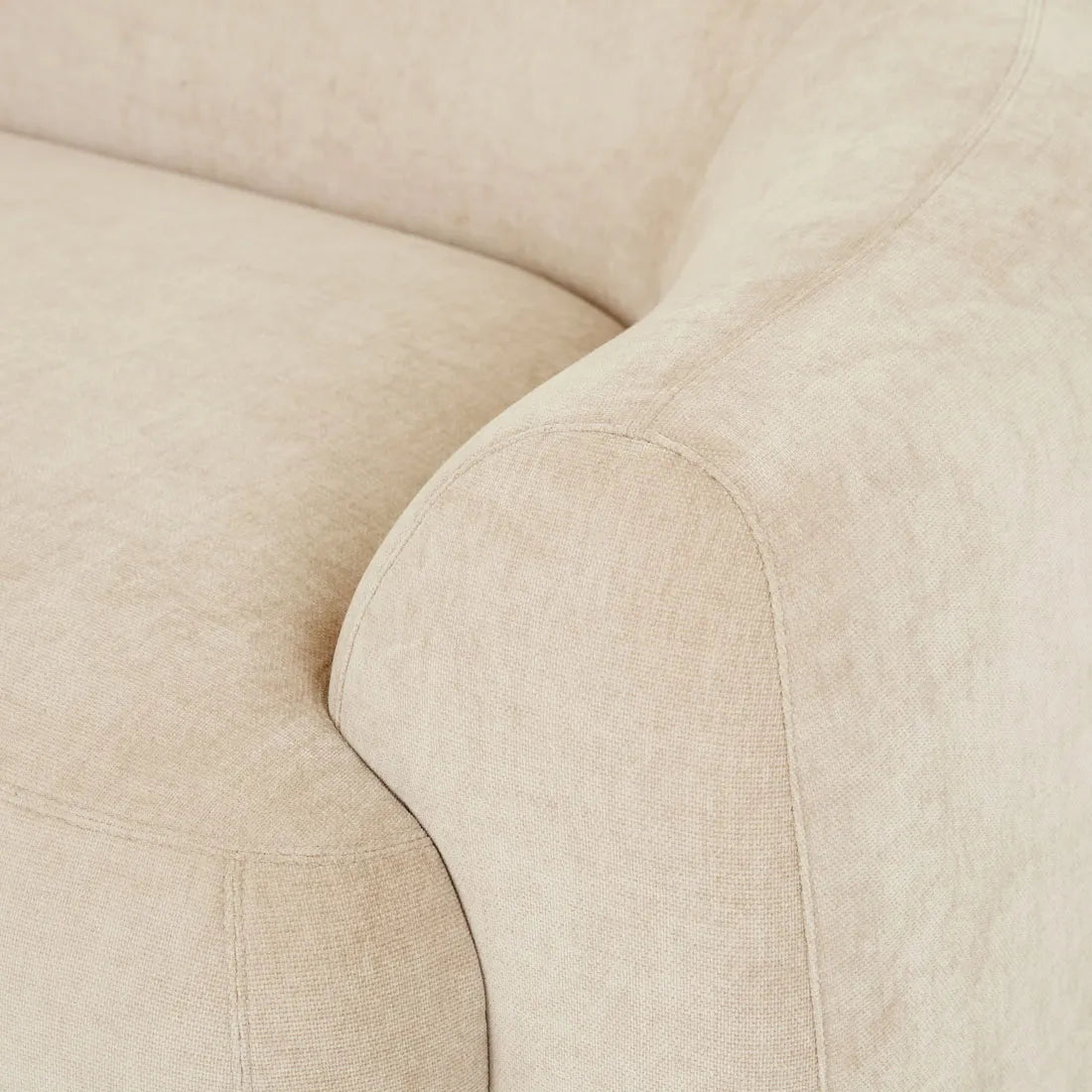 Juno Pebble Right Arm Sofa Soft Wheat