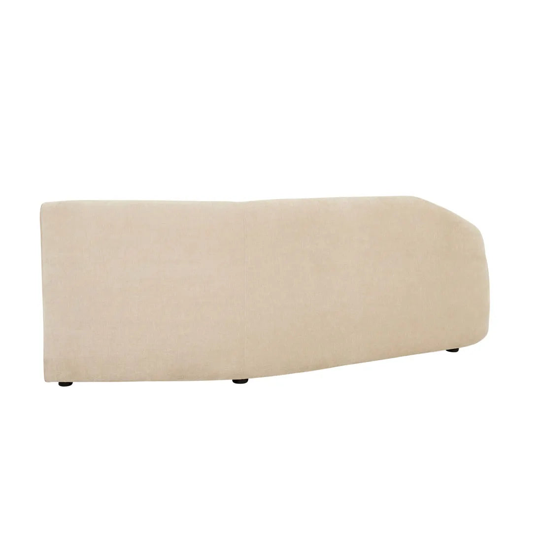 Juno Pebble Right Arm Three Seat Sofa Soft Wheat