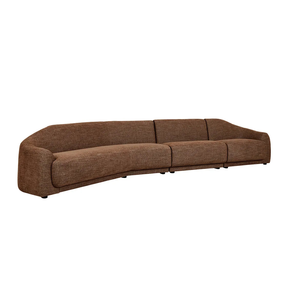 Juno Pebble Right Arm Sofa Tawny