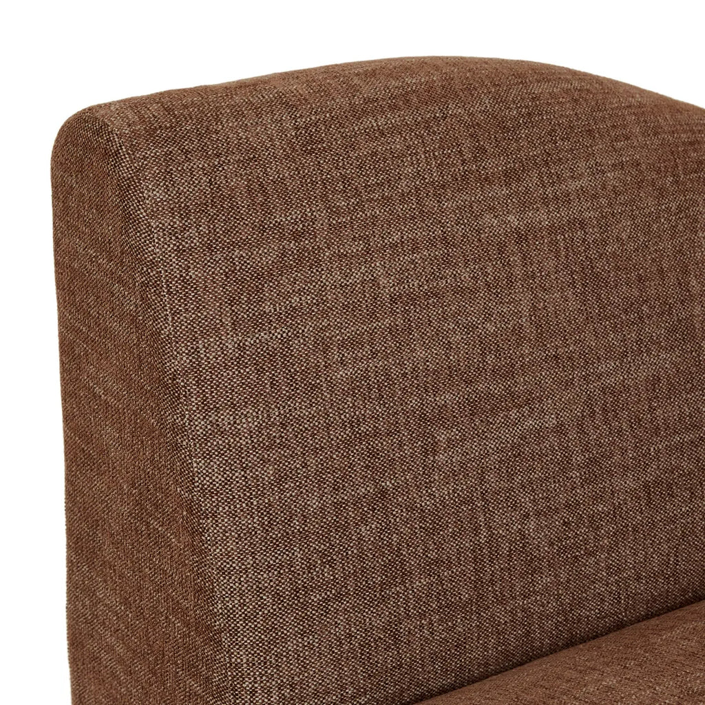 Juno Pebble Right Arm Sofa Tawny
