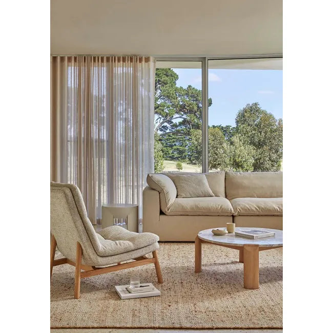 Madrid Retreat Corner Sofa Oat Linen