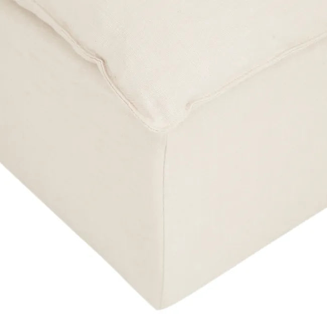 Madrid Retreat Centre Sofa Oat Linen