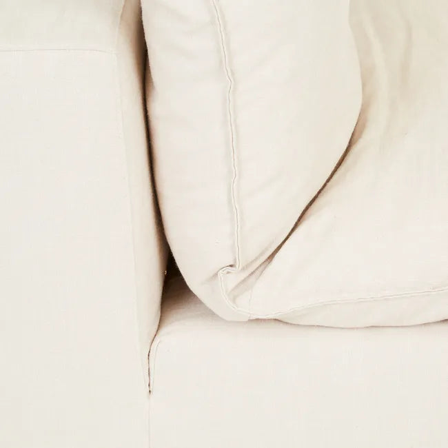 Madrid Retreat Centre Sofa Oat Linen