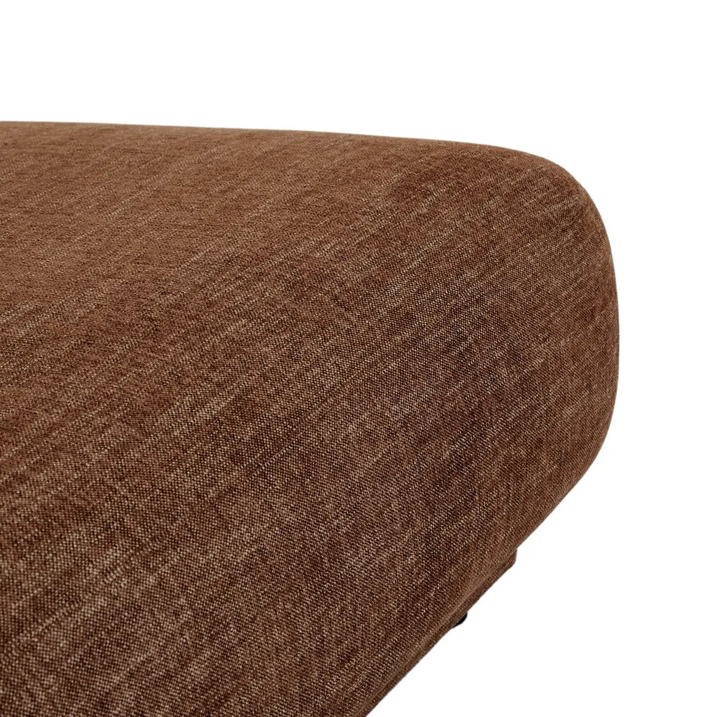 Juno Pebble Right Chaise Tawny