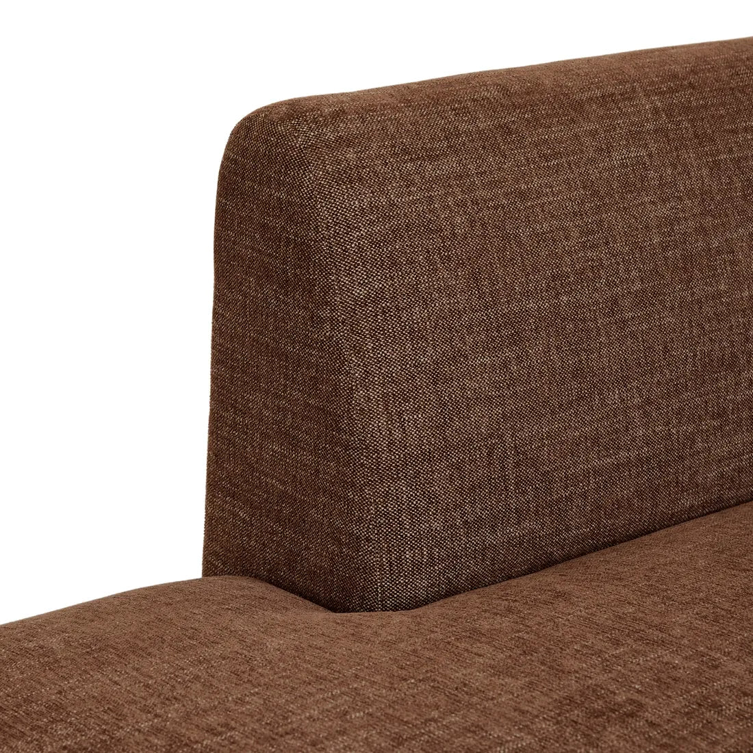 Juno Pebble Left Chaise Tawny