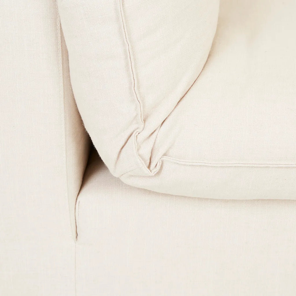 Madrid Retreat Corner Sofa Oat Linen