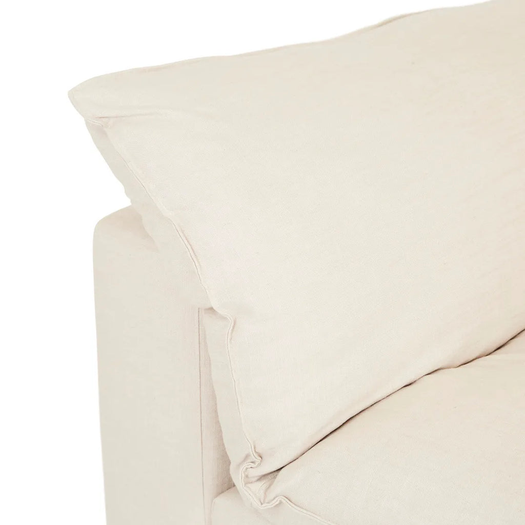 Madrid Retreat Corner Sofa Oat Linen
