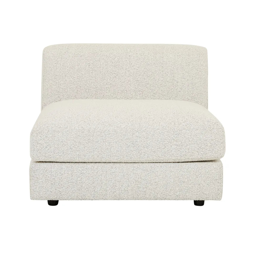 Madrid Curve Centre Sofa Grey Speckle