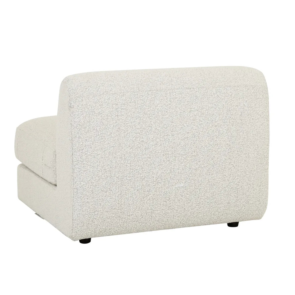 Madrid Curve Centre Sofa Grey Speckle