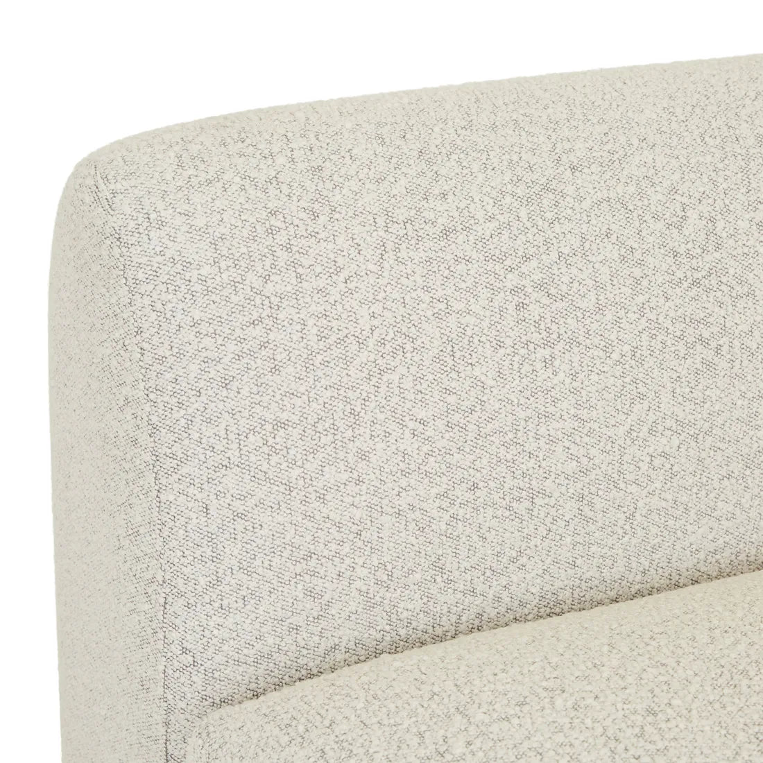 Madrid Curve Centre Sofa Grey Speckle