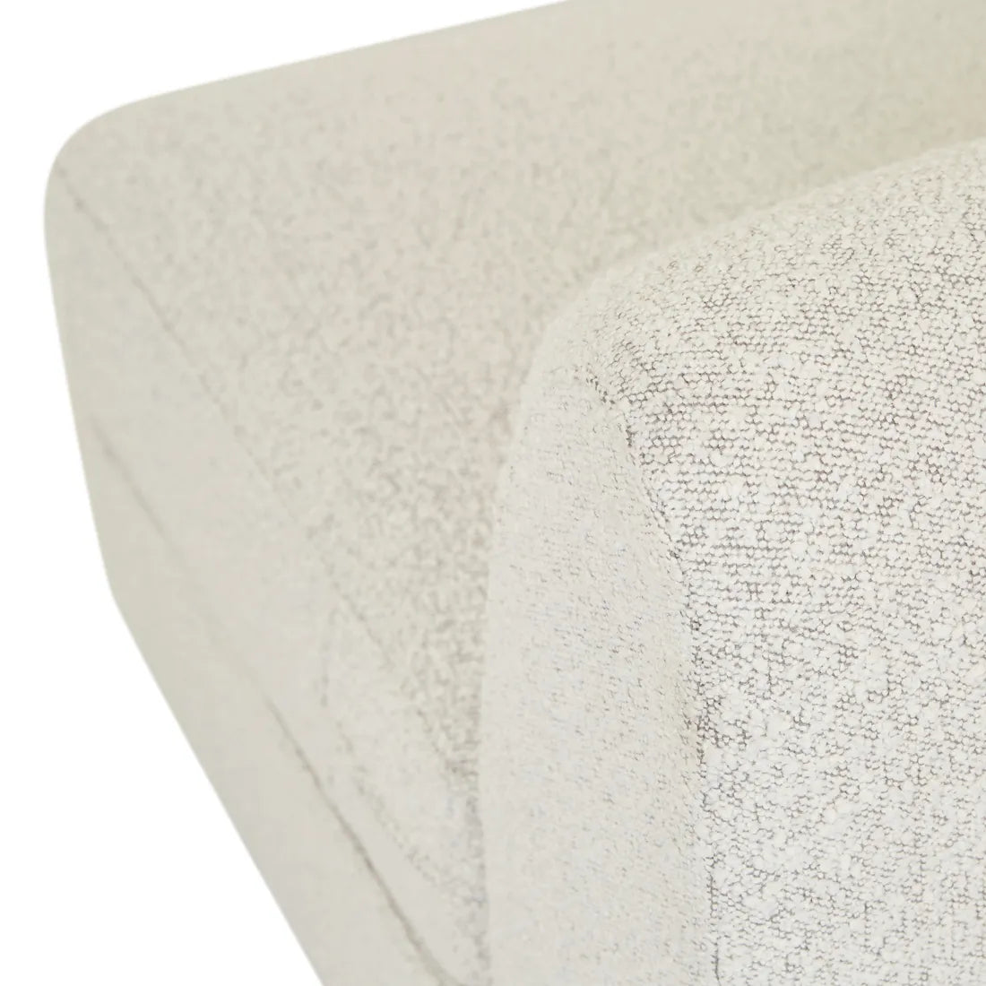 Madrid Curve Centre Sofa Grey Speckle